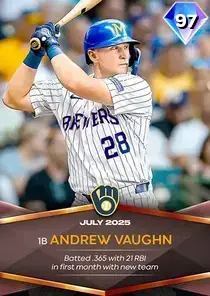 Andrew Vaughn, 97 Spotlight - MLB the Show 25