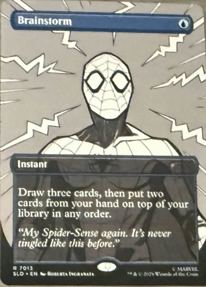Brainstorm · Secret Lair Drop (SLD) #7013 · Scryfall Magic: The