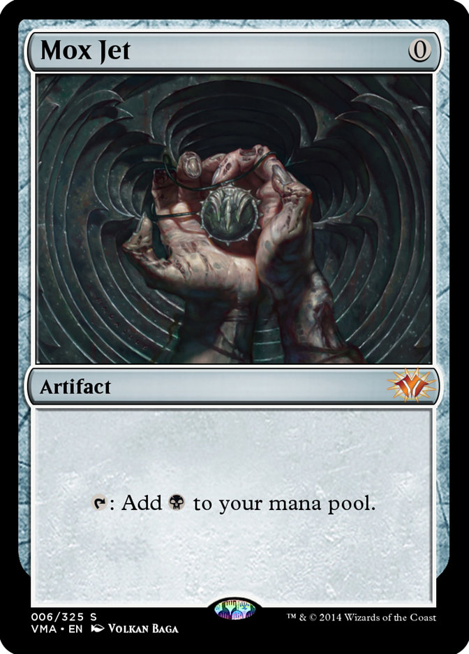 Mox Jet · Vintage Masters (VMA) #6 · Scryfall Magic: The Gathering