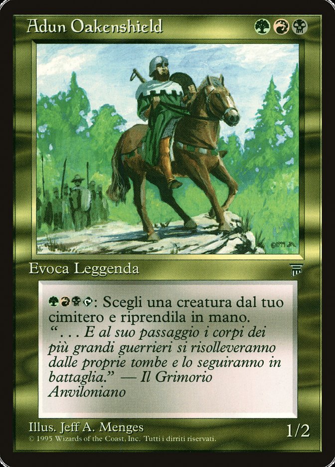 Adun Oakenshield (Adun Oakenshield) · Legends (LEG) #216