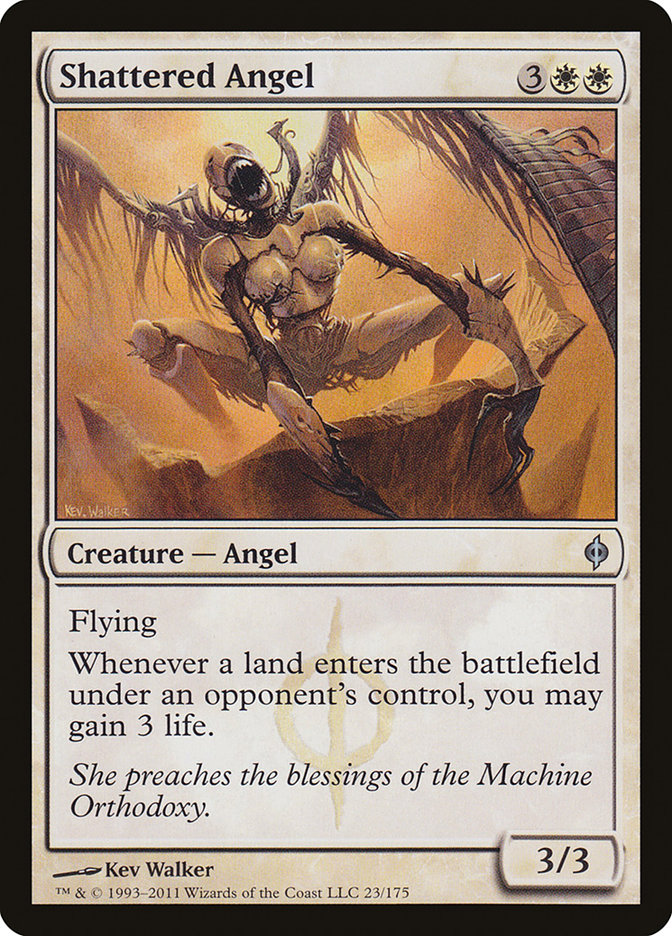Shattered Angel · New Phyrexia (NPH) #23 · Scryfall Magic: The
