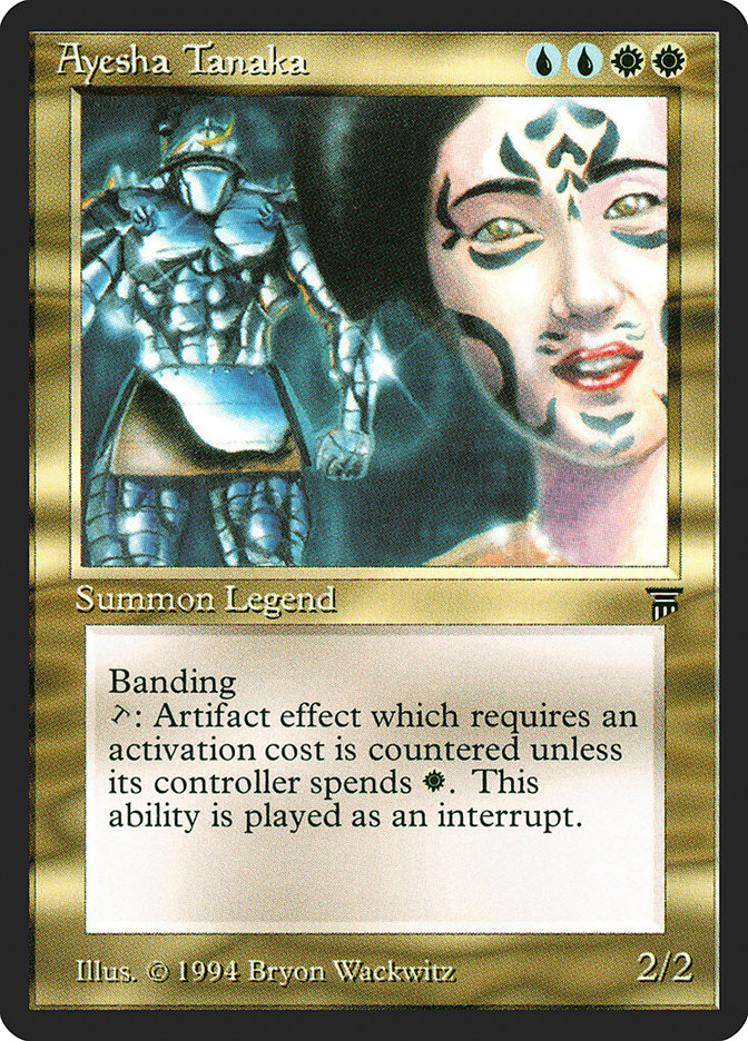 Ayesha Tanaka · Legends (LEG) #220 · Scryfall Magic: The Gathering