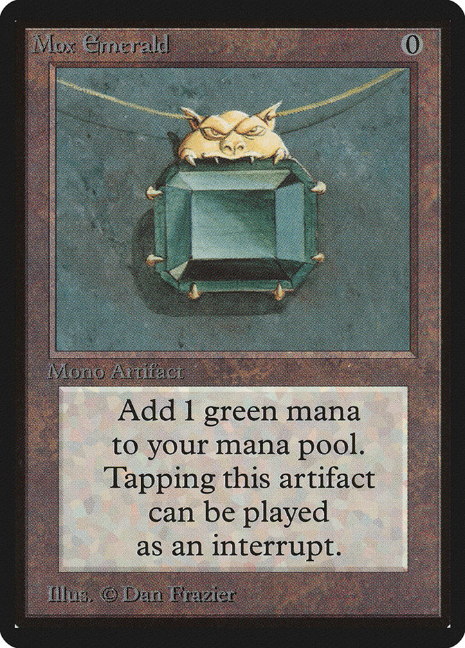 Mox Emerald · Limited Edition Beta (LEB) #262 · Scryfall Magic