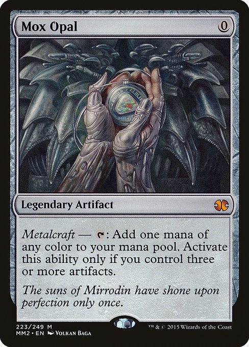 Mox Opal · Modern Masters 2015 (MM2) #223 · Scryfall Magic: The