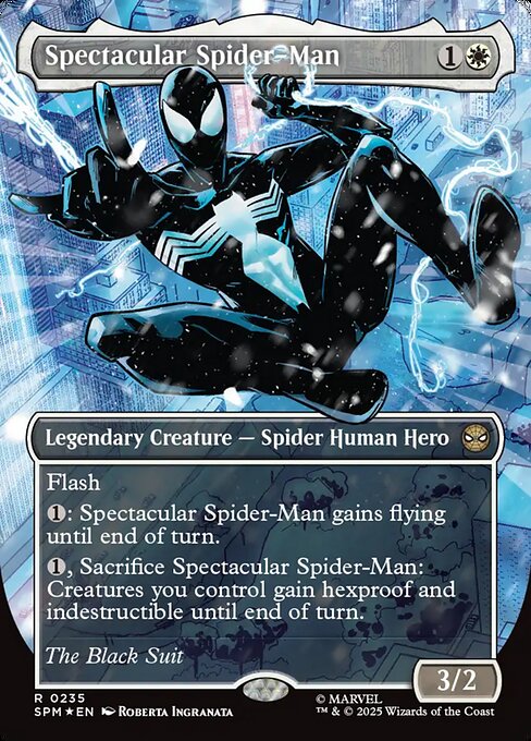 MTG Spectacular Spider-Man(テクスチャー仕様)英語版 MTG FOIL