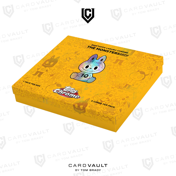 2025 Topps Chrome Labubu 10th Anniversary Hobby Box – CardVault by
