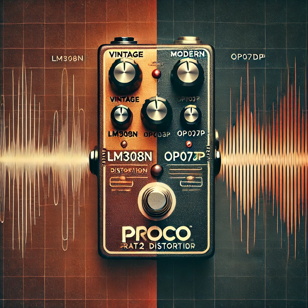 初期モデルと現行モデルの違い｜RAT2のオペアンプ比較 | ToneQuest