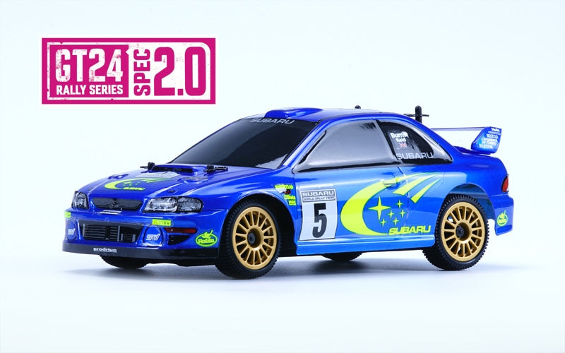 NEW GT24 2.0 1/24th 4WD RTR Brushless Subaru WRC 1999 | Carisma