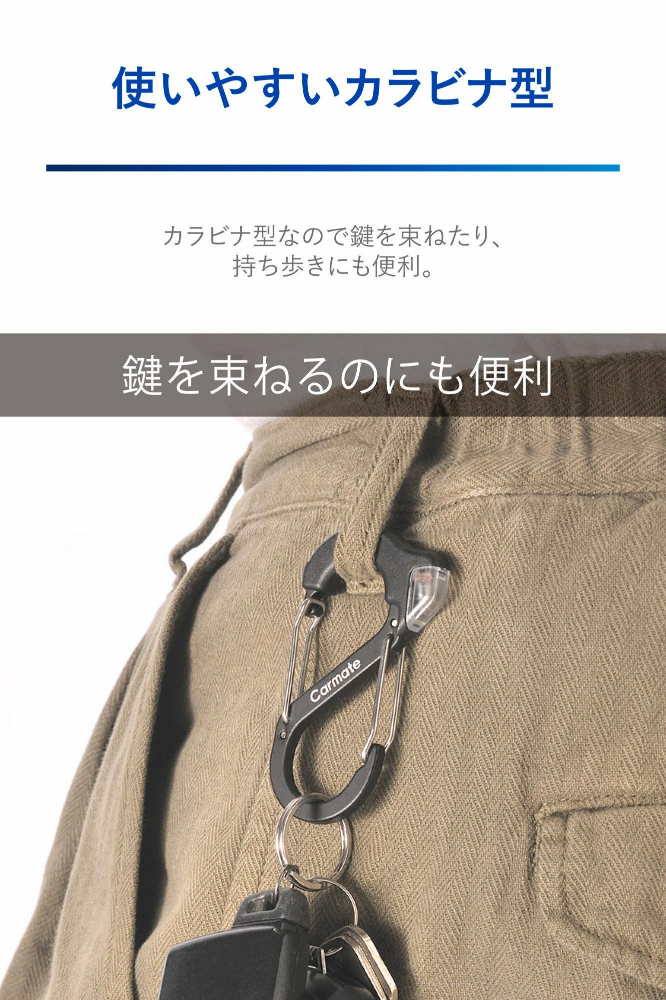 DZ580 レジテック カラビナS | カーメイト 公式オンラインストア本店