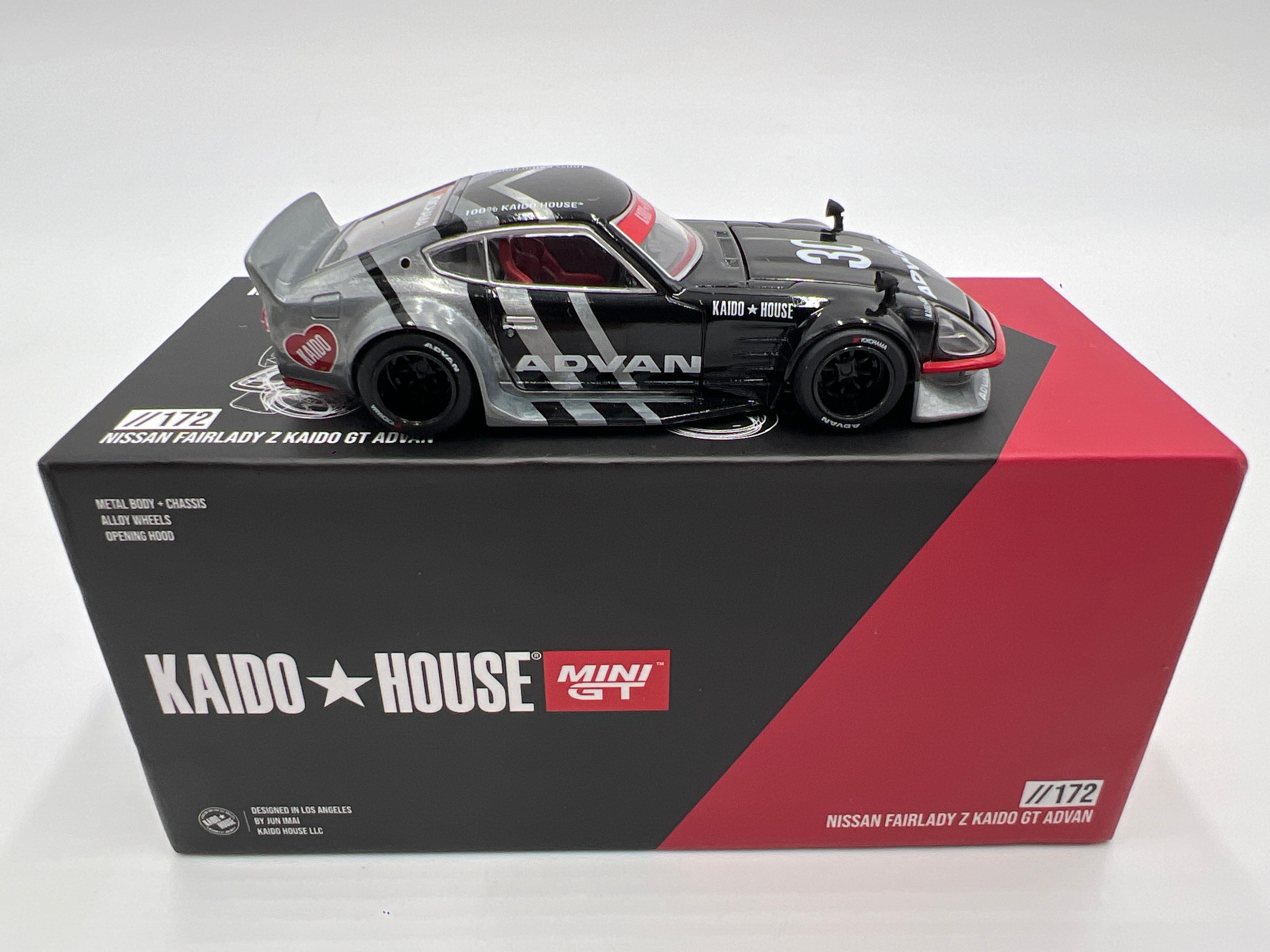 Mini GT Kaido House #172 CHASE Nissan Fairlady Z Kaido GT Advan