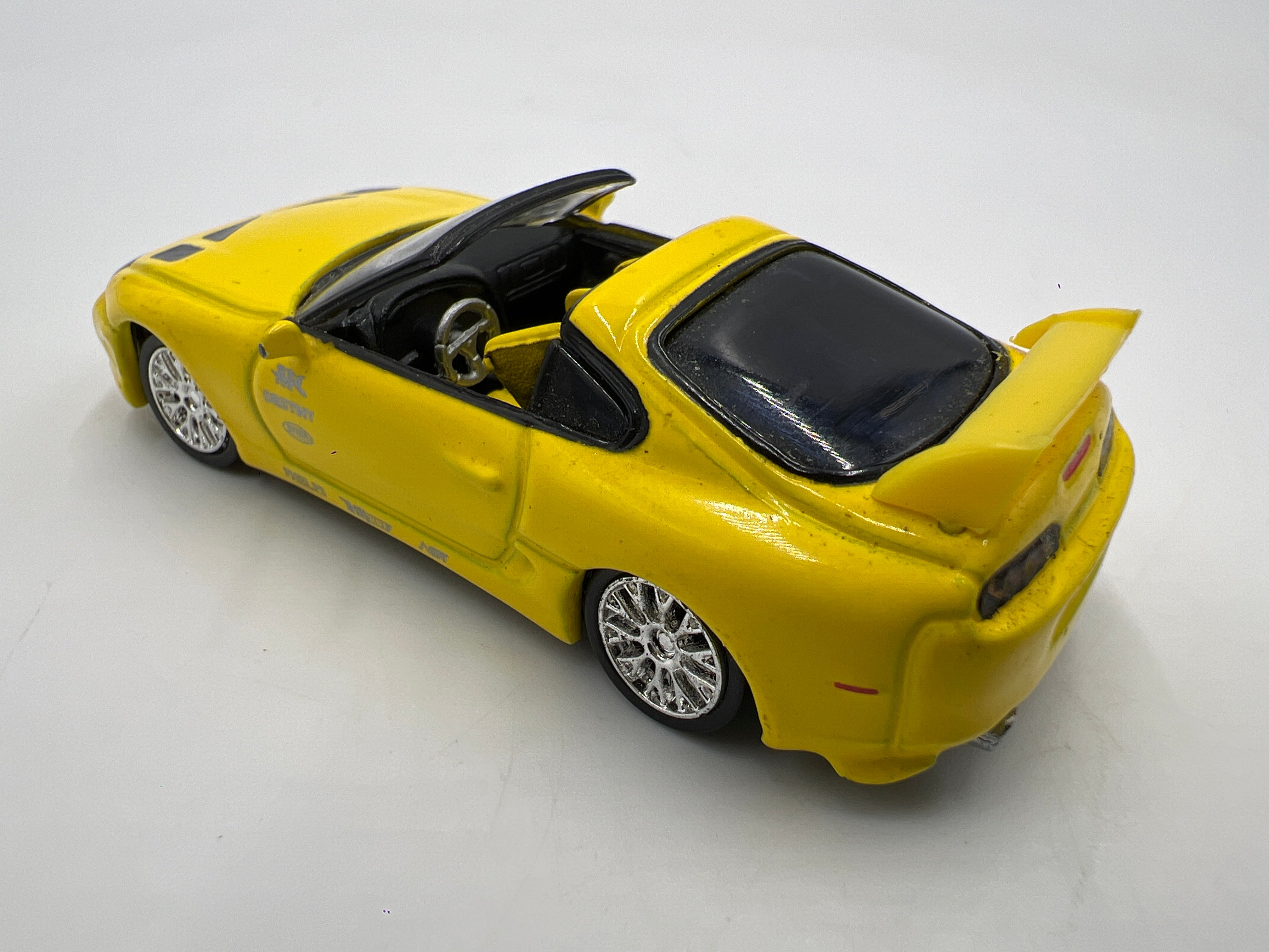 Racing Champions Fast & Furious 1995 Toyota Supra Yellow Loose