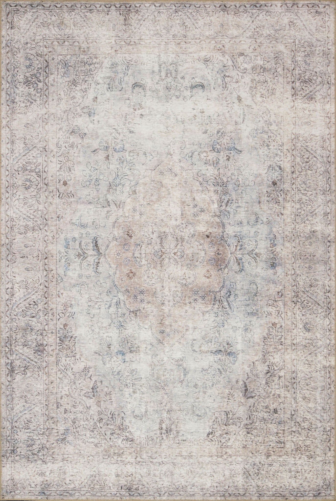 Loloi Loren LQ-04 Silver/Slate Area Rug | Carpet Exchange