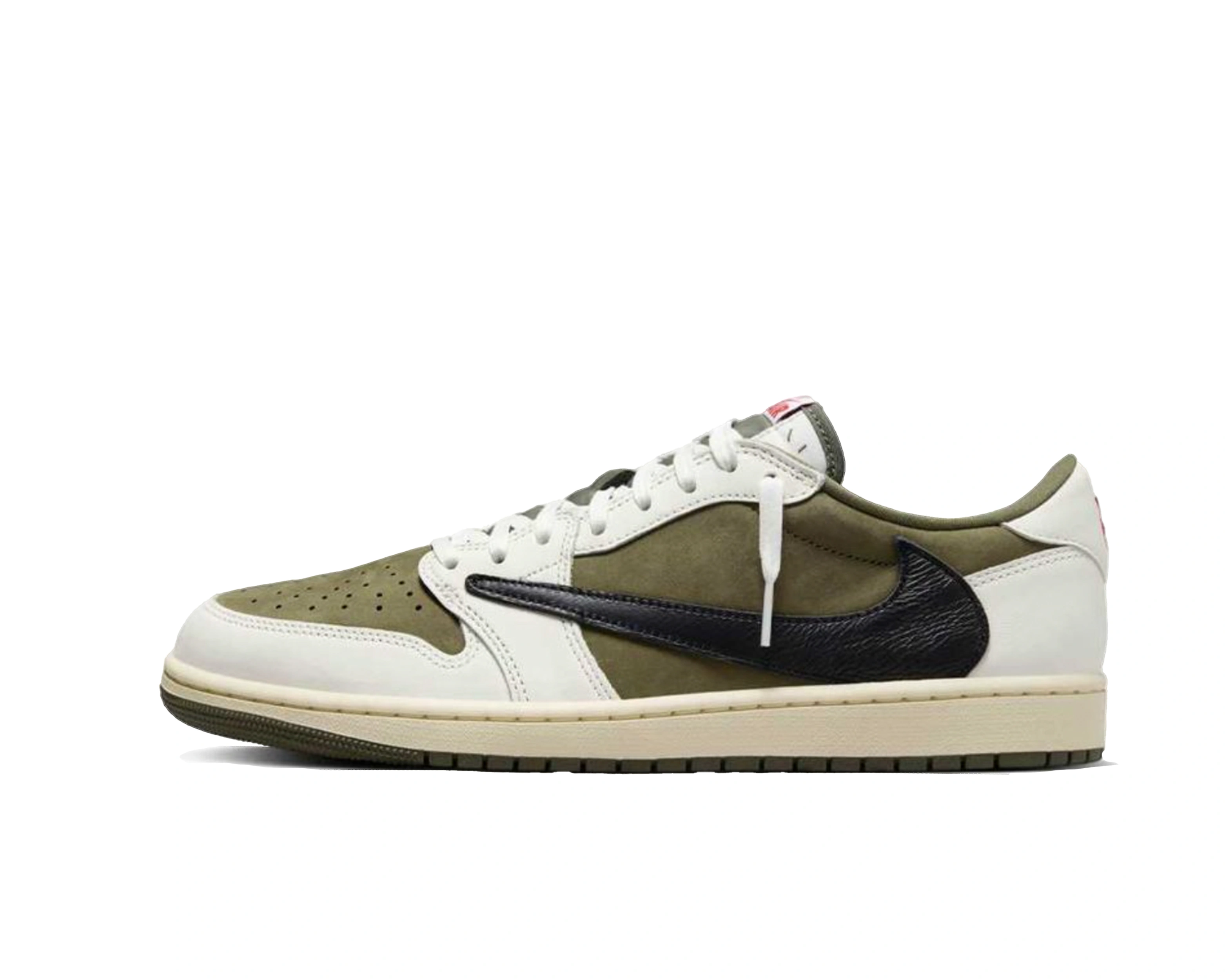 CARRYME/Travis Scott × Nike Air Jordan 1 Low OG SP Reverse Olive