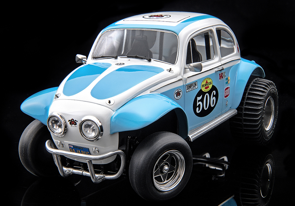 実車通りのカスタムメニューでタミヤ製ビートルを「バハバグ」に改造