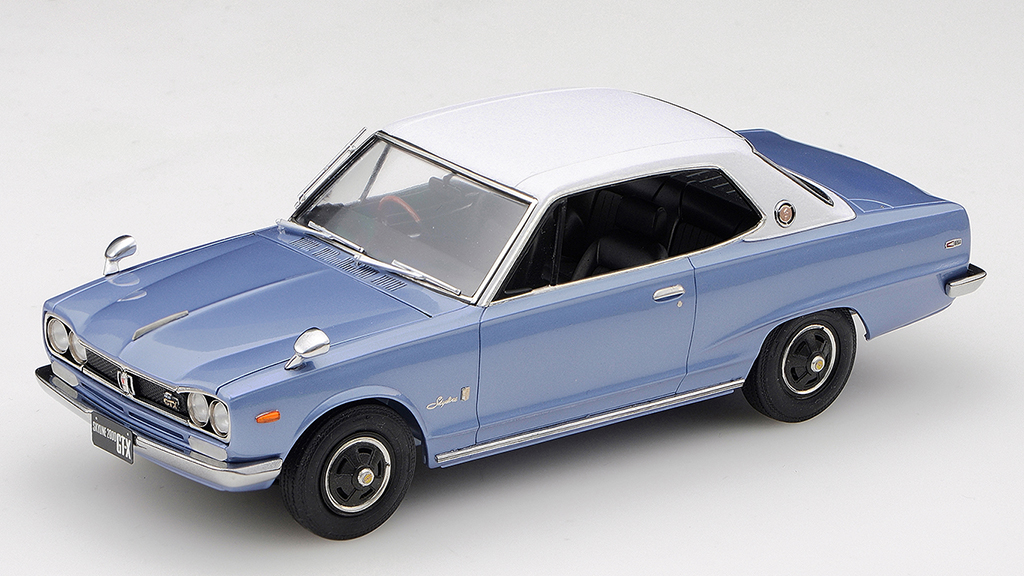 これぞハコスカ本来の形！「スカイライン2000GT-X」をGT-Rのプラモから