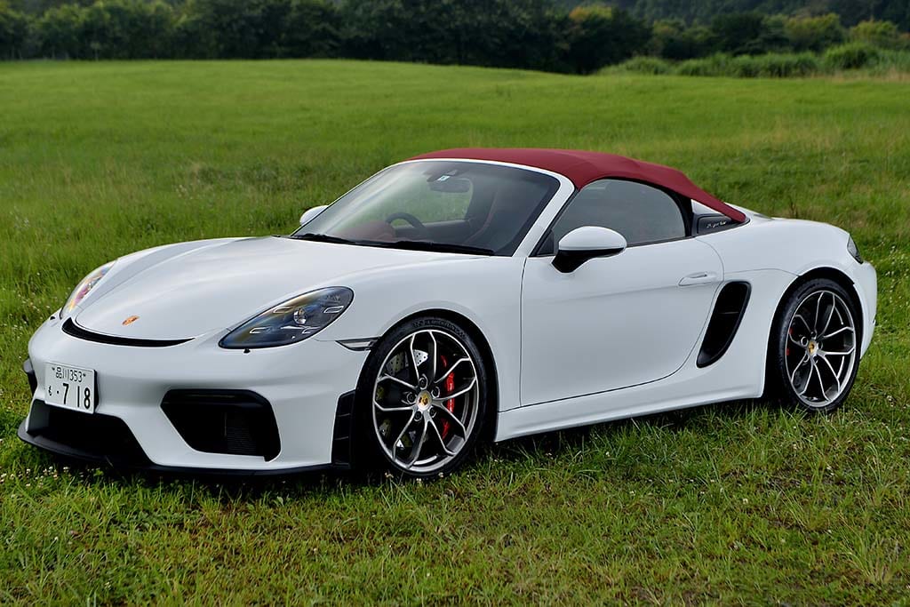 国内試乗】「ポルシェ718スパイダー」自然吸気のフラット6が復活