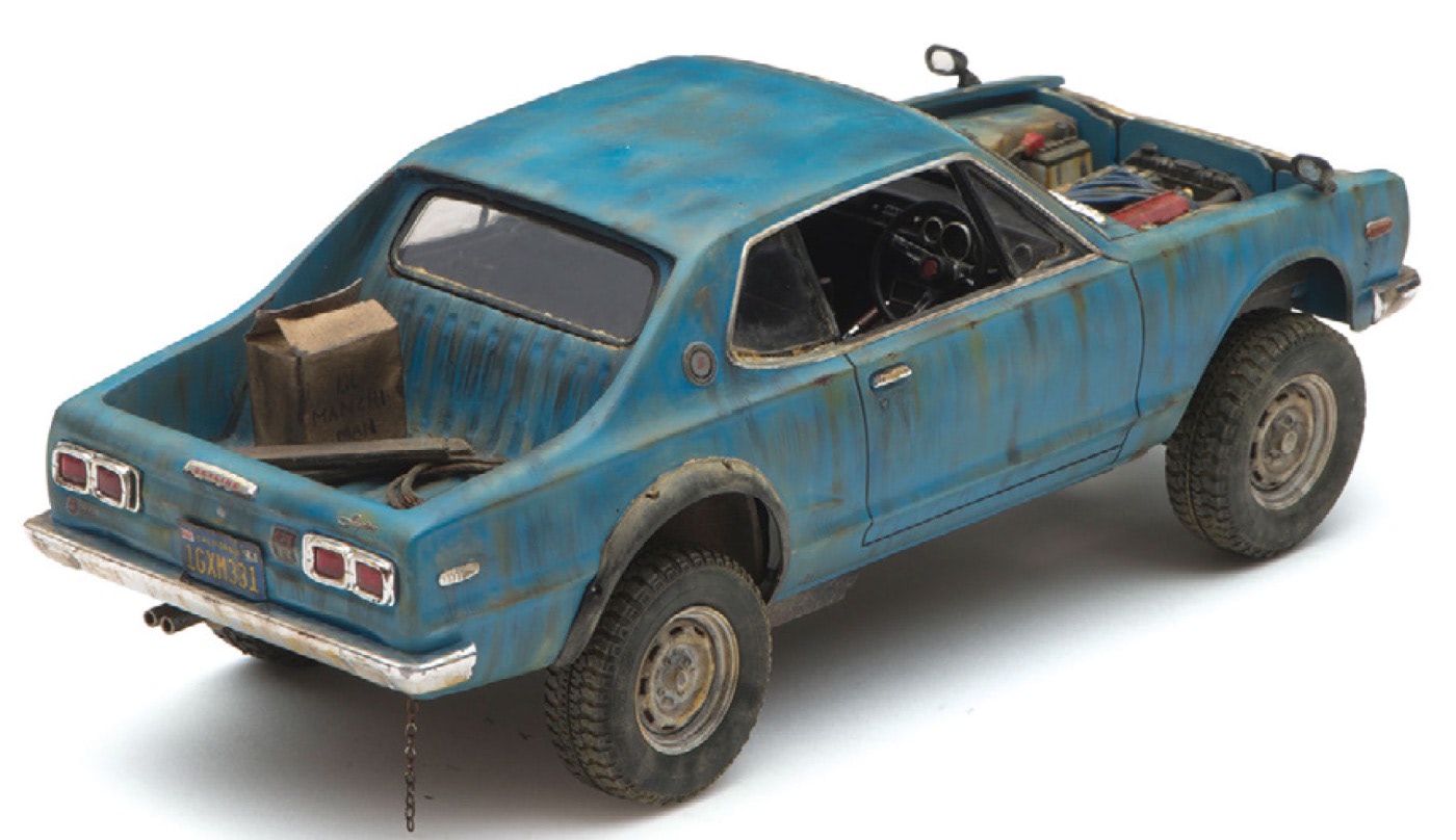 出た!「ハコスカGT-R」の「ハイリフト」! リアは「ピックアップ」で