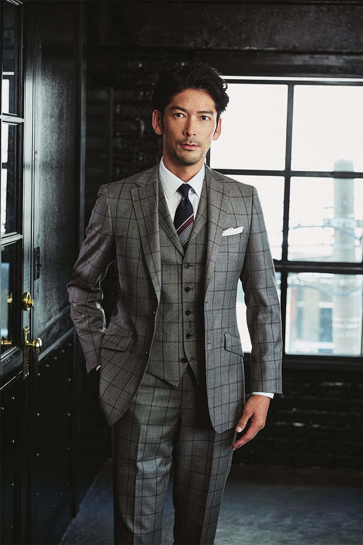 PATTERN ORDER SUIT with HIROYUKI KUBOTA｜BLACK LABEL CRESTBRIDGE