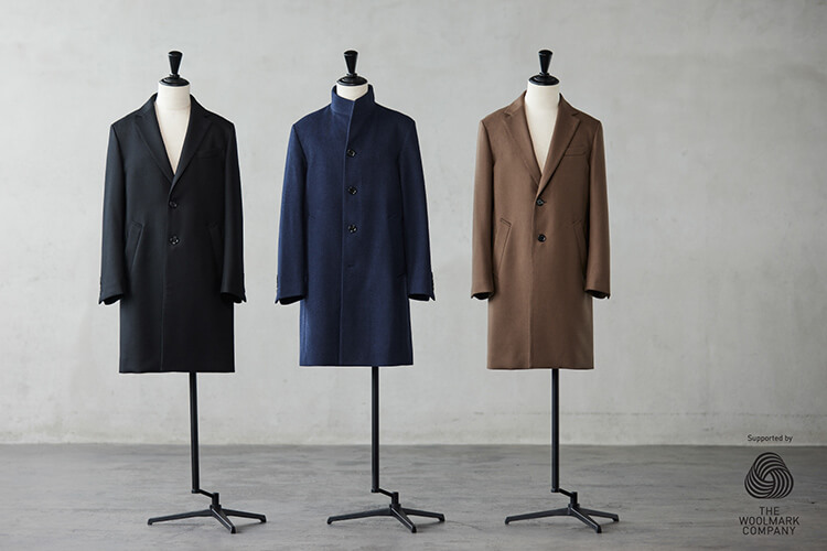 良質で優しくあたたかい。メリノウールコートのご紹介｜BLACK LABEL