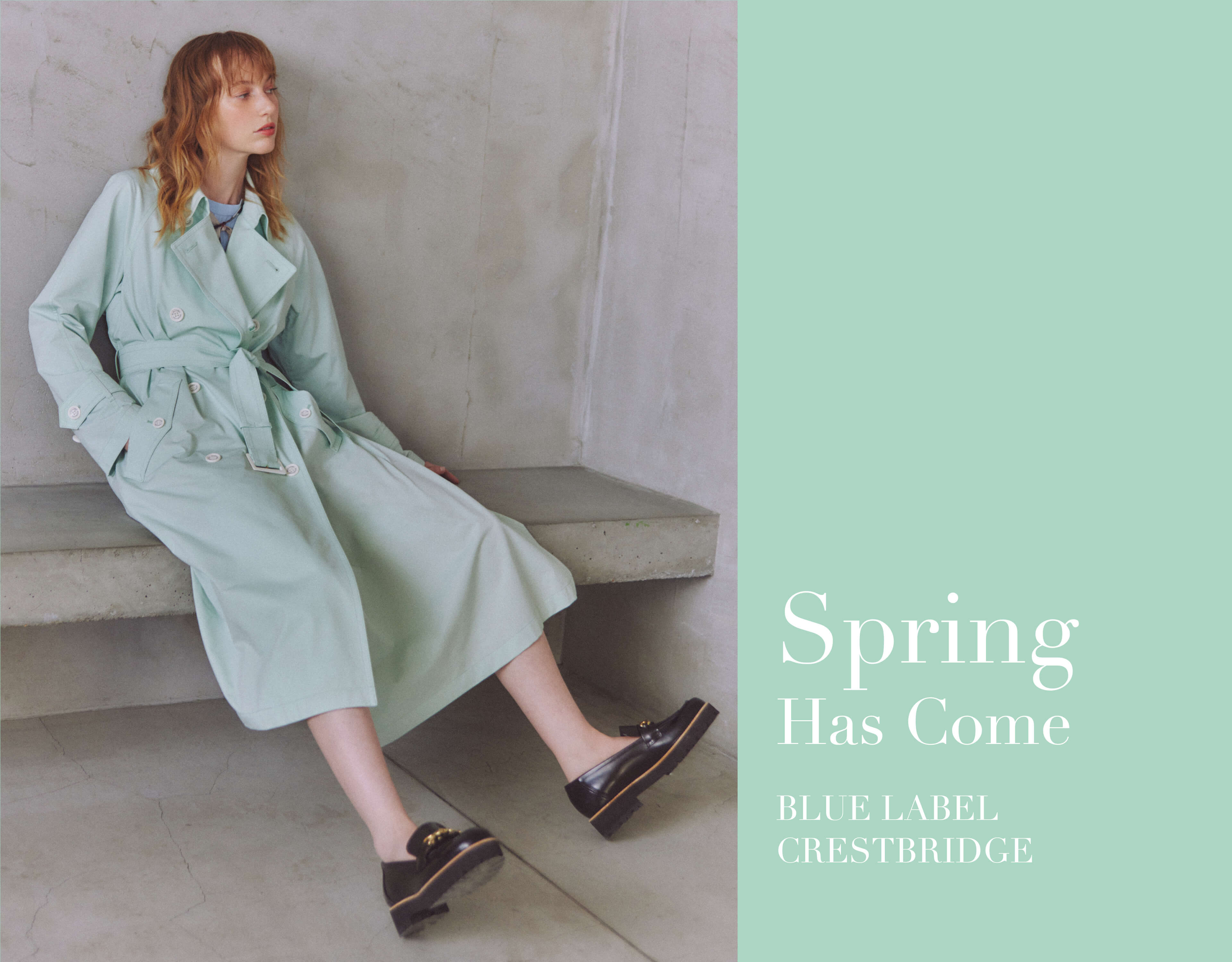 Spring Has Come BLUE LABEL CRESTBRIDGE｜BLUE LABEL CRESTBRIDGE