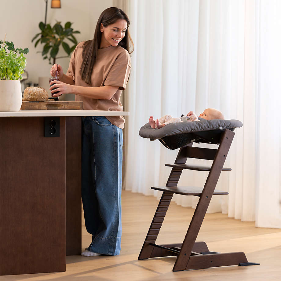 Tripp Trapp by Stokke Anthracite Newborn Set + Reviews | Crate & Kids