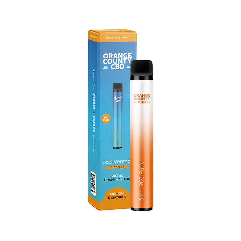 CBD/CBG Disposable Vape Pen (500mg)(900 Puff) By Orange County CBD