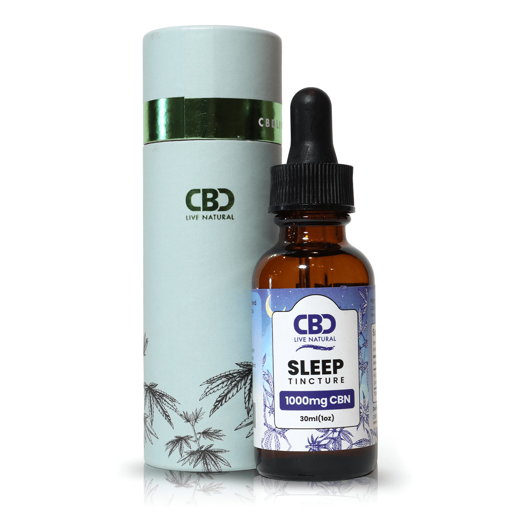 CBD / CBN Sleep Tincture – 1000mg – CBD Live Natural