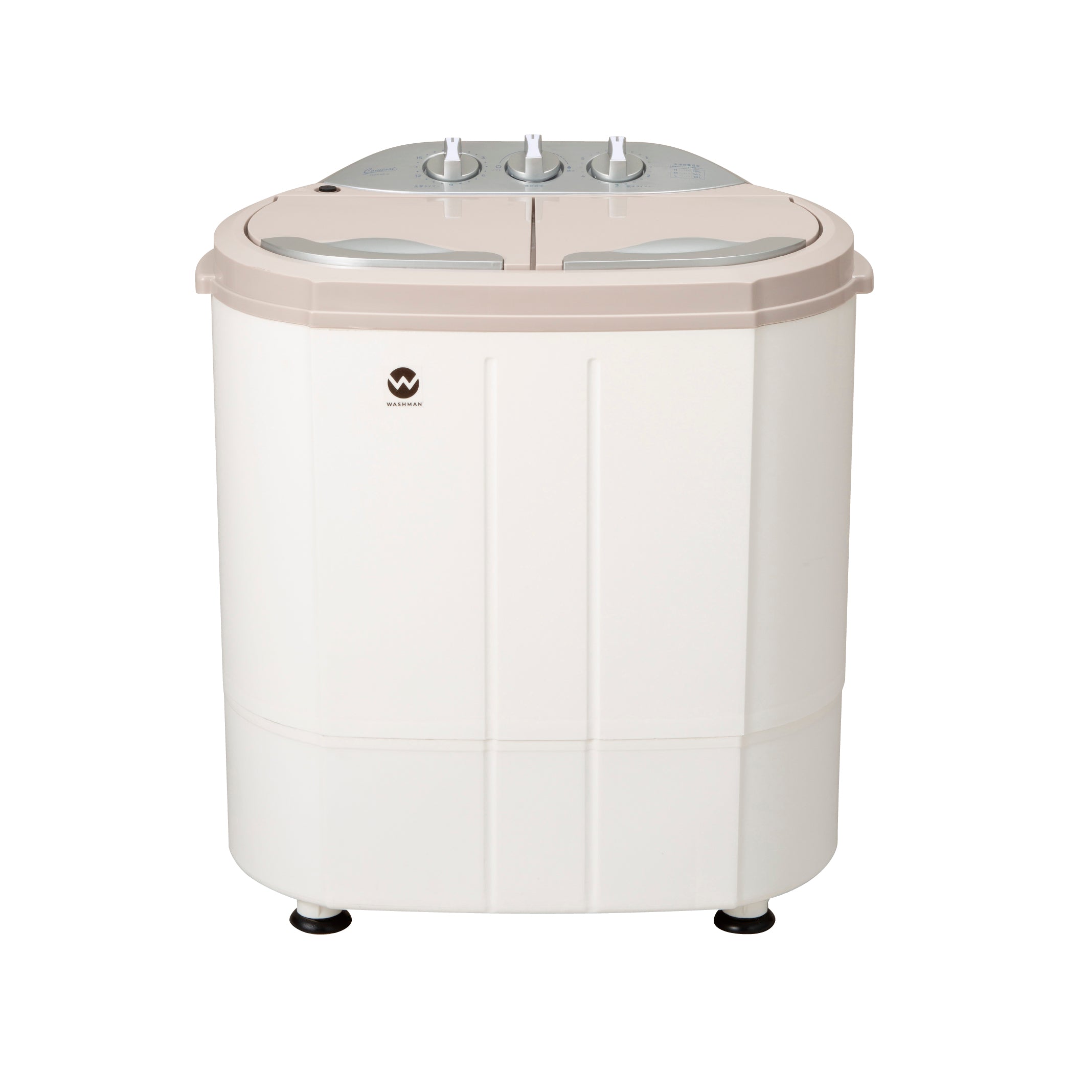 分け洗いに便利！小型&軽量の2槽式洗濯機ウォッシュマン TOM-05w