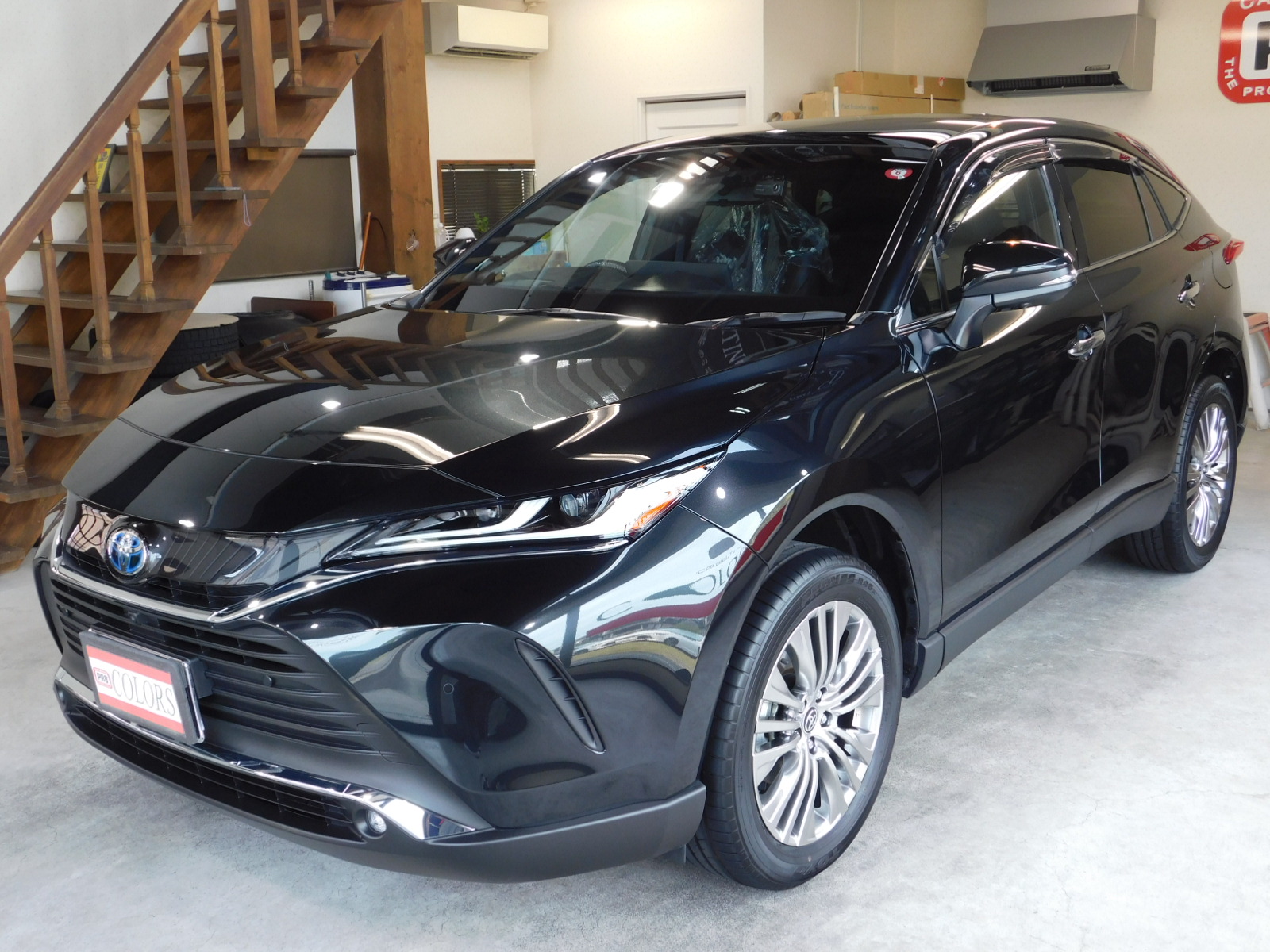 プレシャスブラックパールのハリアーHVです！ | CAR BEAUTY PRO COLORS