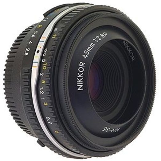Nikon 45mm f/2.8 P NIKKOR AIS Manual Focus Lens, Black {52}