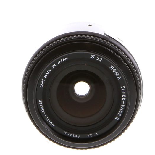 Sigma 24mm f/2.8 Macro Super-Wide II Lens for Canon EF-Mount {52