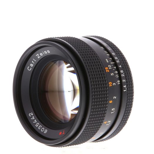 Contax 50mm F/1.4 Planar T* C/Y Mount Lens {55}