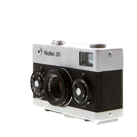 Rollei 35 40mm f/3.5 Tessar Camera, Made in Germany, Chrome {24}