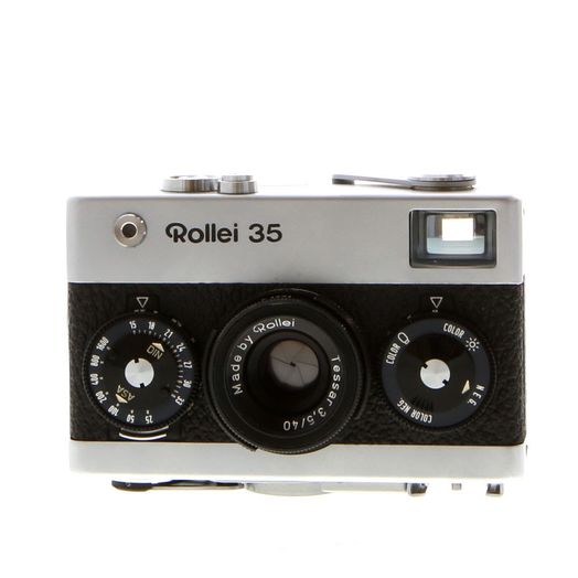 Rollei 35 40mm f/3.5 Tessar Camera, Made in Germany, Chrome {24}