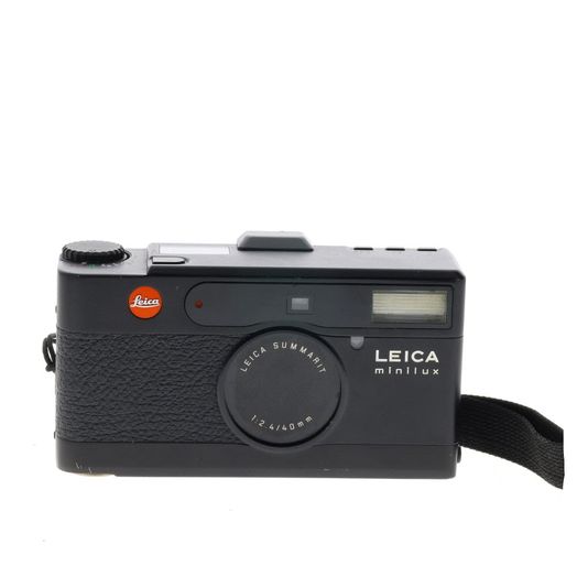 Leica Minilux 35mm Camera, Black