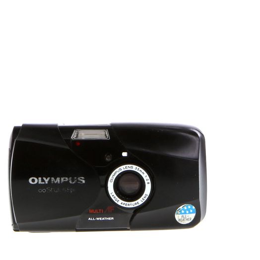 Olympus Infinity Stylus Epic All Weather 35mm Camera, Black with