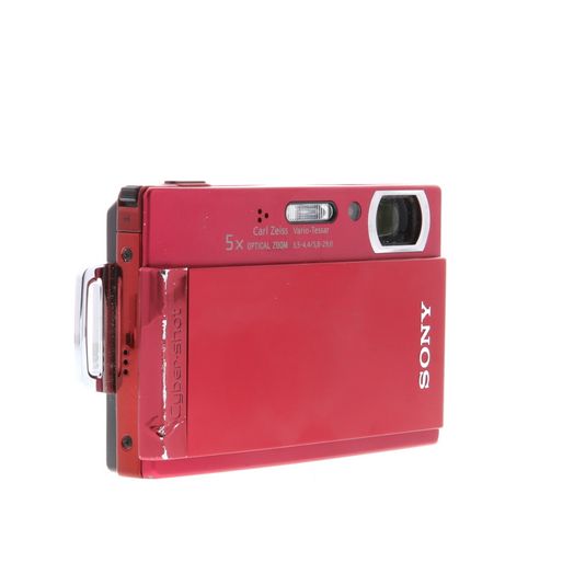 Sony Cyber-Shot DSC-T300 Digital Camera, Red {10.1MP}