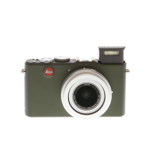 Leica D-Lux 4 Digital Camera, Safari Olive Green {10.1MP} 18412