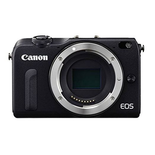 Canon EOS M2 Mirrorless Camera Body, Black {18MP}