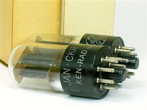 NOS) 真空管 KEN-RAD 6V6G ⑰ Ken-Rad 6F6G 2本組 マッチド （6V6
