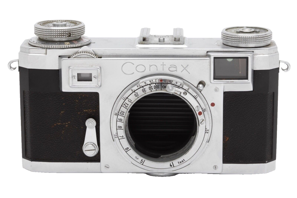 Contax IIA Color Dial 35mm Rangefinder Camera Body with 5cm f2