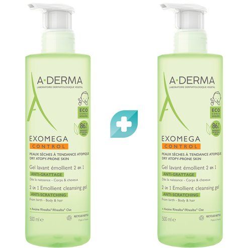 A-Derma Promo Exomega Control 2 in 1 Anti-Scratching Emollient