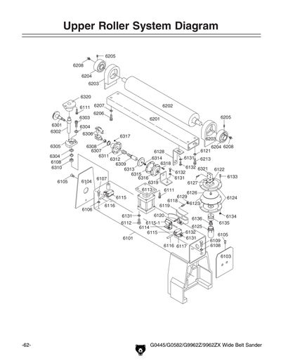 Parts for G9962ZX 24