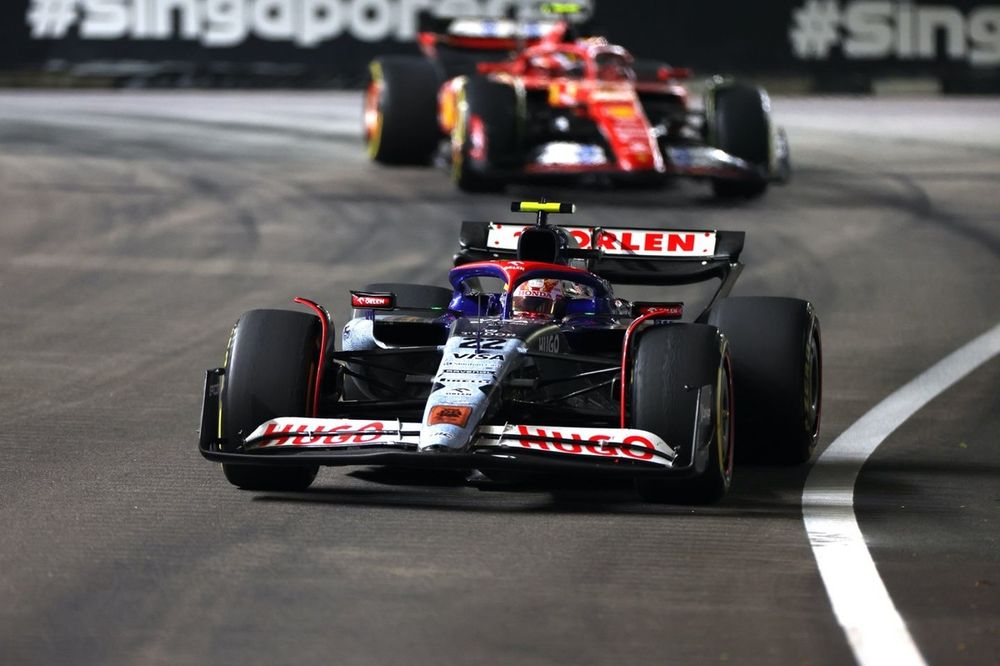 F1分析｜角田裕毅のシンガポールGPはスタート失敗が最大の痛手……しかし