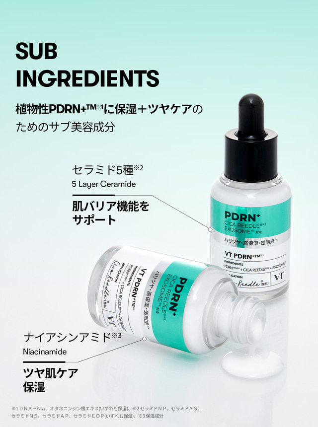 VT リードルS PDRN+ セラム | 1日1CICA | 人気コスメ - VT cosmetics