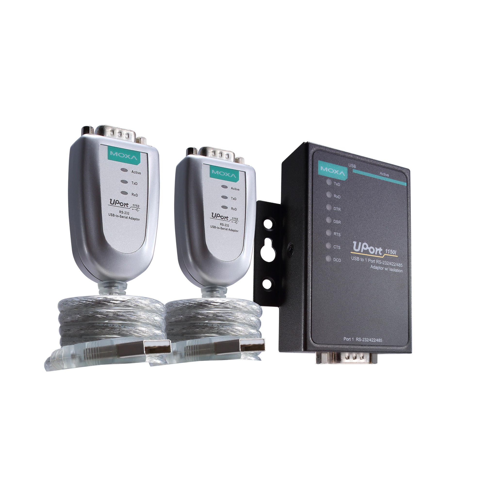 UPort 1100 Series - USB-to-Serial Converters | Moxa