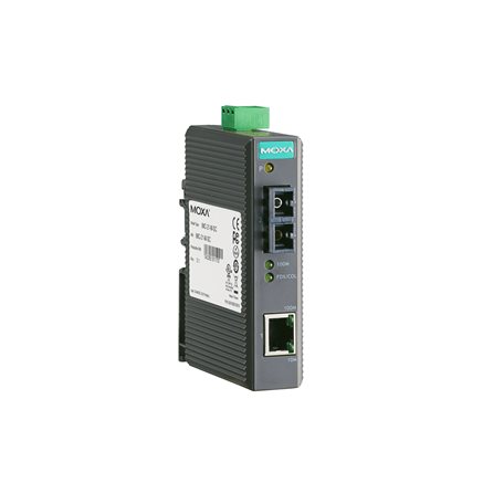 IMC-21-S-SC - Ethernet-to-Fiber Media Converters | Moxa
