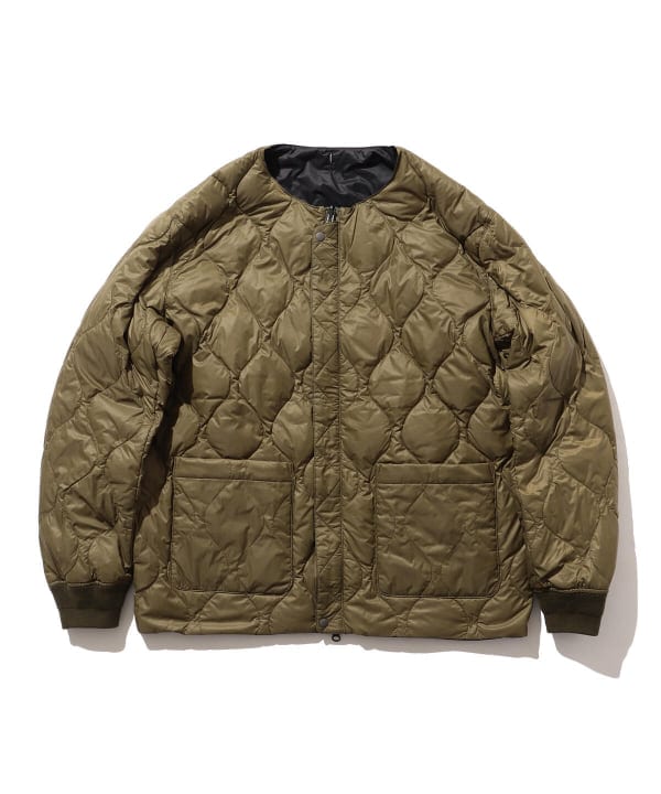 TAION × BEAMS LIGHTS / 別注 ミリタリー リバーシブル インナーダウン
