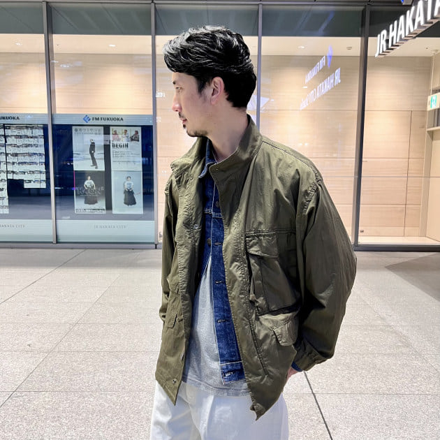 秋冬といえばミリタリー！！BEAMS中綿M-65タイプモッズコート