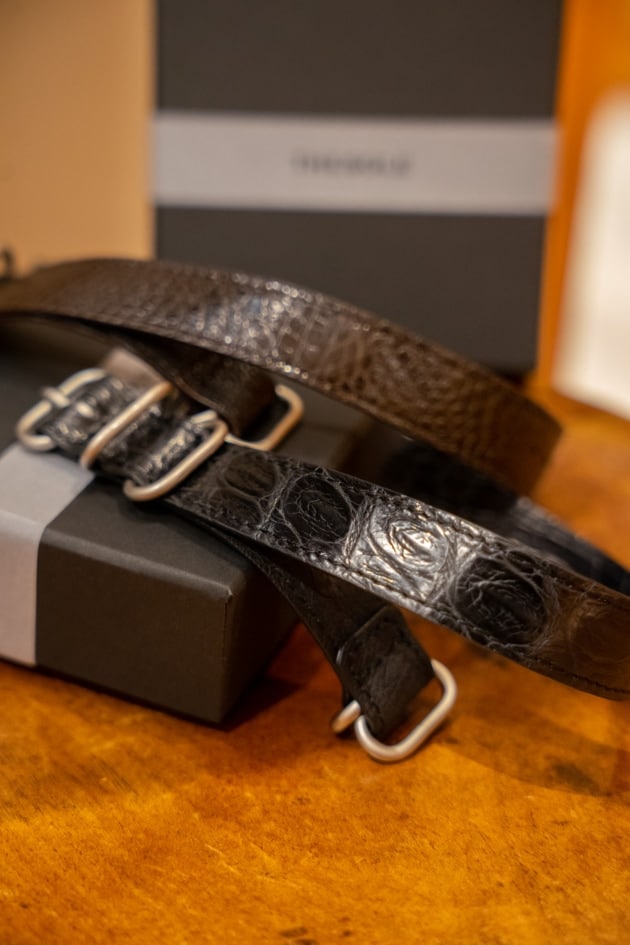 クロコのNATOベルト＜THE SOLE＞｜ビームスF／インターナショナル